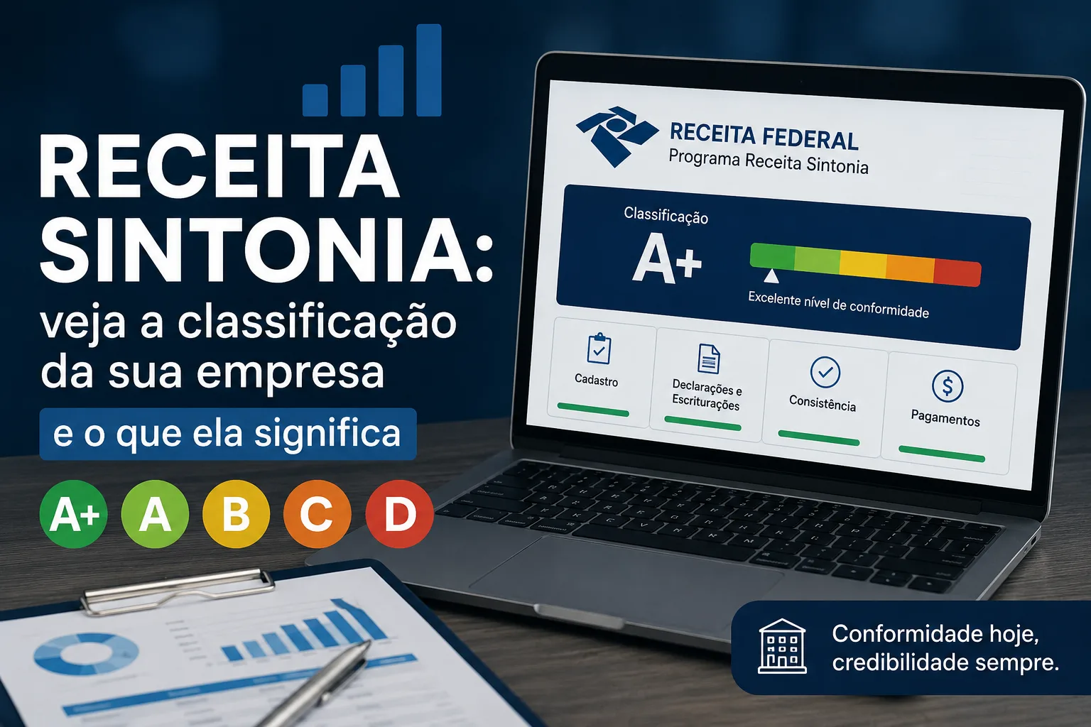 Receita Sintonia: veja a classificação da sua empresa e o que ela significa